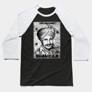 Chamkila - Black Baseball T-Shirt